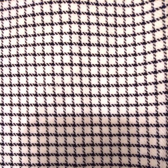 NWOT - Black & White Checkered Pencil Skirt - Lined - Picture 3 of 3